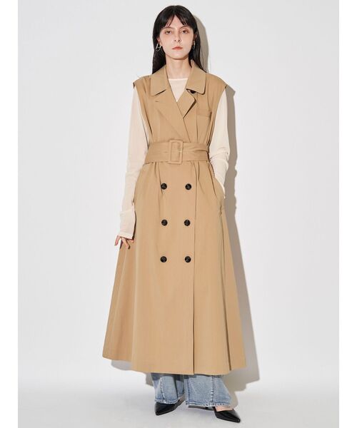 ELENDEEK（エレンディーク） トレンチコート コート 2WAYトレンチ