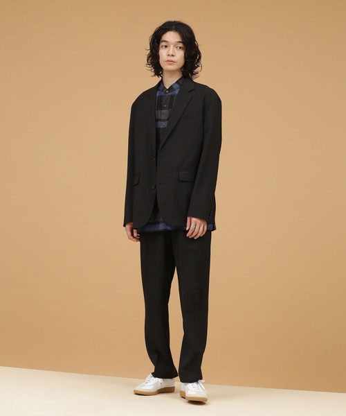 NANO universe（ナノ・ユニバース） セットアップ M ブラック メンズ