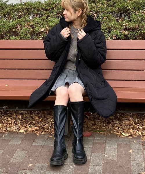 「AS KNOW AS plus」 コート FREE ベージュ レディース_画像2