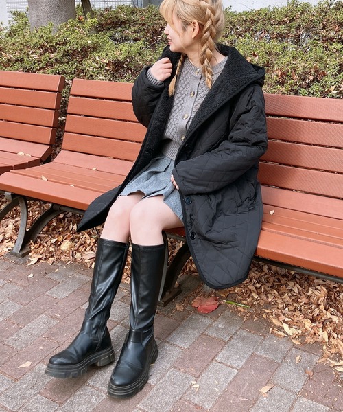 「AS KNOW AS plus」 コート FREE ベージュ レディース_画像4