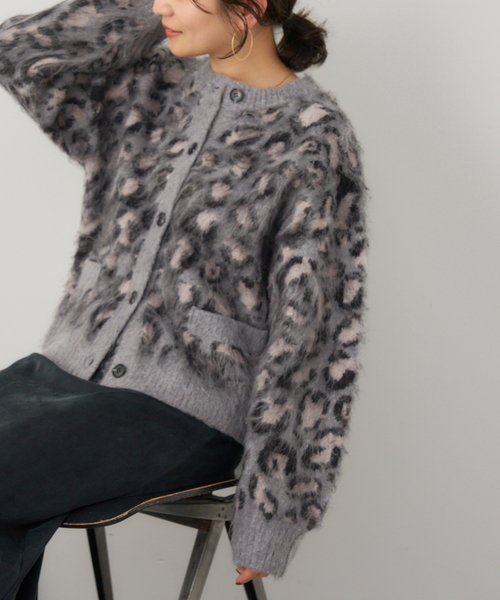 JOURNAL STANDARD（ジャーナルスタンダード） カーディガン レオパード