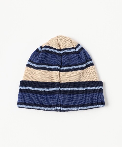 BEAMS（ビームス） ニット帽 ニットキャップ マルチボーダー ワッチ