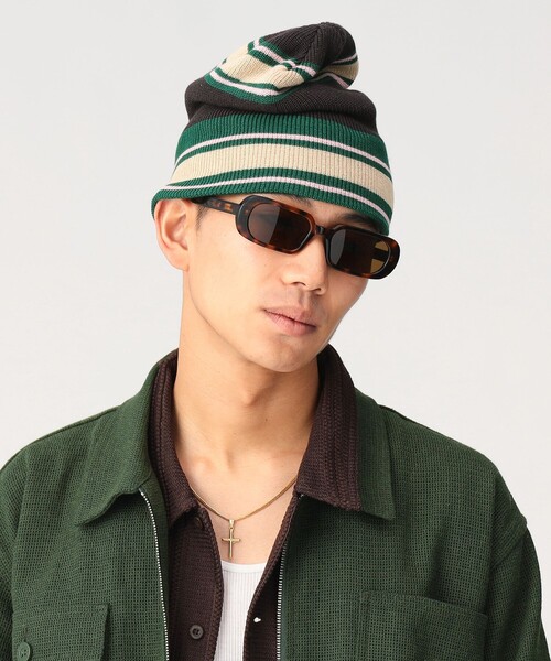 ビームスボーイ別注　ROBERT MACKIE マルチボーダー ニットキャップ 7129a5oAkVL._AC_SY350_QL65_.jpg