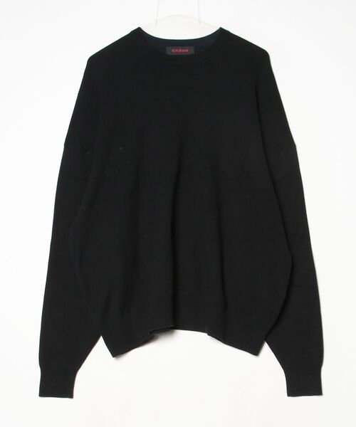 セール！美品！名作！CABaNの高級ニット　黒 CABaN（キャバン） 長袖ニット L ブラック メンズ : ZOZOTOWN Yahoo!店