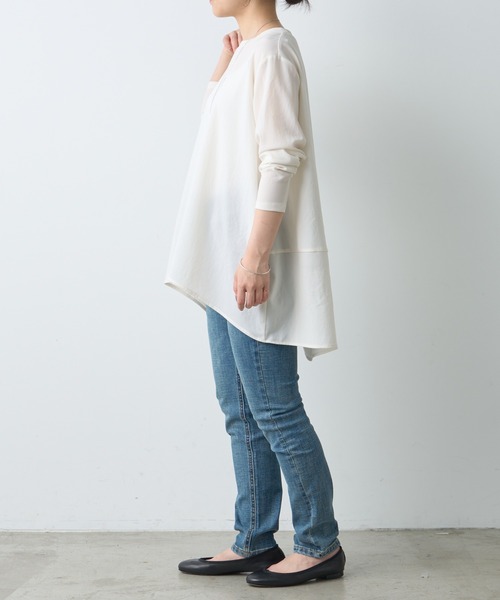 「BEARDSLEY」 長袖ブラウス 0 ブラック レディース_画像4