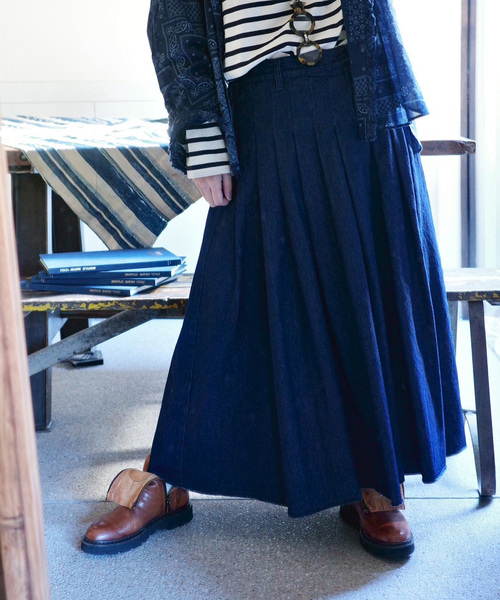 ●美品●人気♡JOURNAL STANDARD LUXEボタニーローンスカート JOURNAL STANDARD LUXE（ジャーナルスタンダード ラックス） デニム