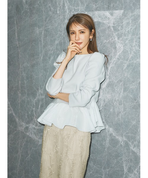 「CELFORD」 タイトスカート 36 ベージュ レディース_画像6