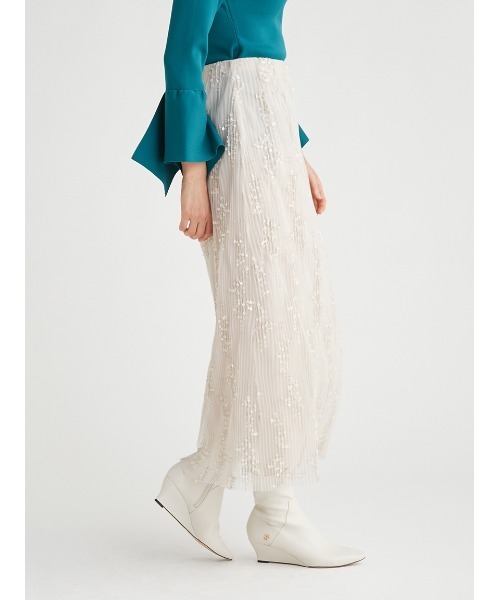 「CELFORD」 タイトスカート 36 ベージュ レディース_画像8