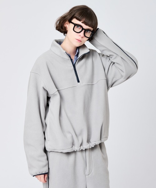 WETTEMPT トレーナー スウェット HALF ZIP FLEECE PULLOVER / ハーフ