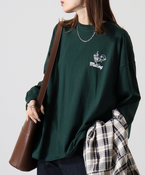 「FUNALIVE」 長袖Tシャツ M ブラック系その他5 メンズ_画像5