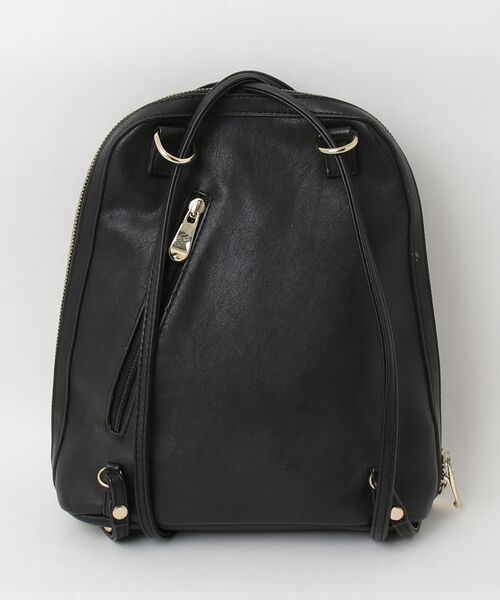 美品UNITED ARROWSビューティアンドユース 最高級シボ革リュック シボ レザーライク バックパック