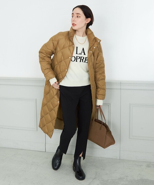 TAION（タイオン） ダウンコート「NOLLEY'Sコラボ」 FREE キャメル