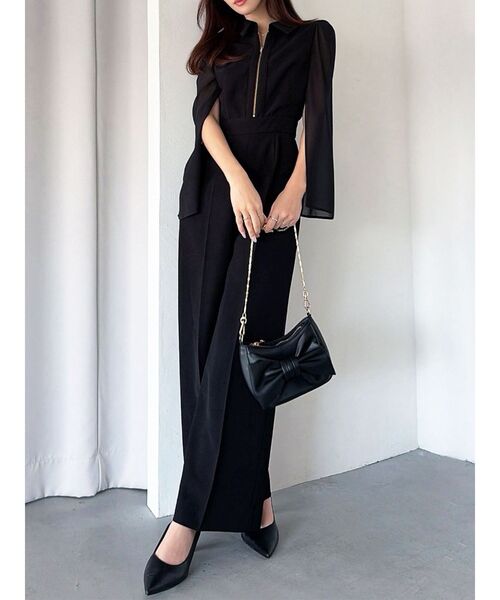 シアースリーブコンビネゾン(レディース) RESEXXY（リゼクシー） ワンピース シアースリーブコンビネゾン