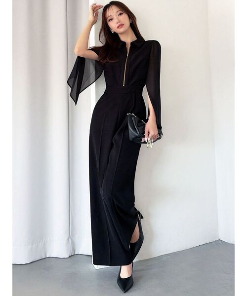 RESEXXY（リゼクシー） ワンピース シアースリーブコンビネゾン