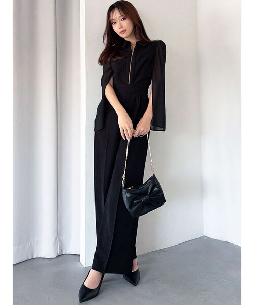 RESEXXY（リゼクシー） ワンピース シアースリーブコンビネゾン