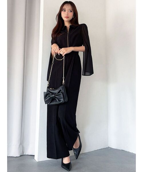 RESEXXY（リゼクシー） ワンピース シアースリーブコンビネゾン