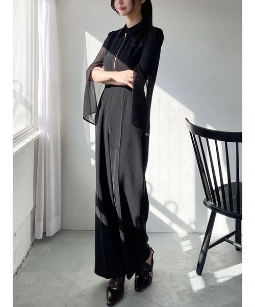 RESEXXY リゼクシー シアースリーブコンビネゾン シアースリーブコンビネゾン｜リゼクシーの通販｜&mall（アンドモール