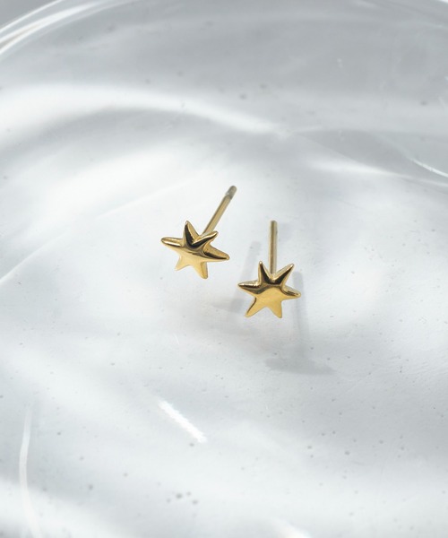 GOLDY（ゴールディ） ピアス 「金属アレルギー軽減」プチ アスタリスク