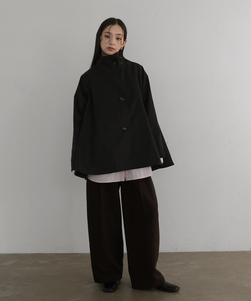 hellam（ヘラム） ジャケット テーラードジャケット スタンドカラー