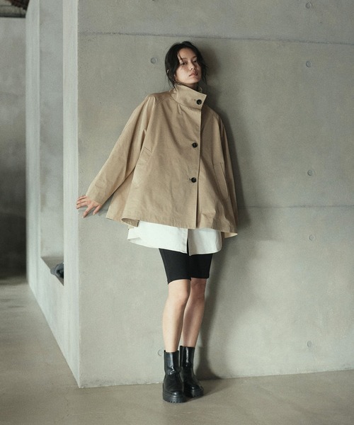 hellam（ヘラム） ジャケット テーラードジャケット スタンドカラー