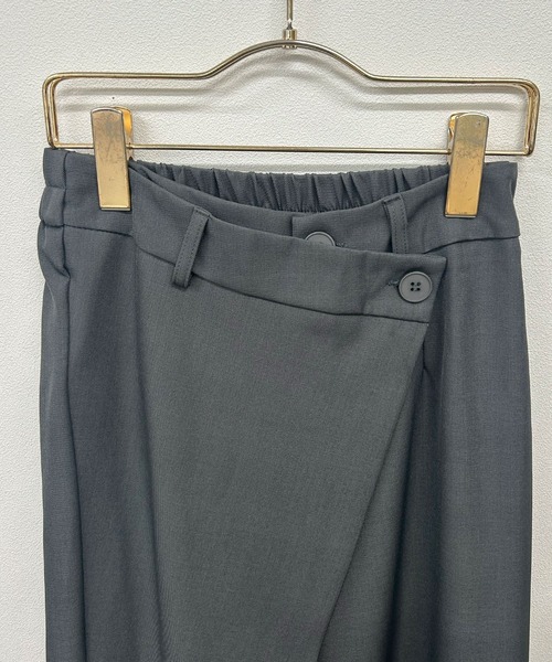 「Futier land」 スラックス MEDIUM グレー レディース_画像9