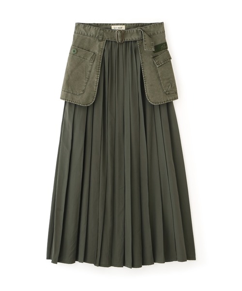 AVIREX（アヴィレックス） ロング スカート MILITARY POCKET BELT