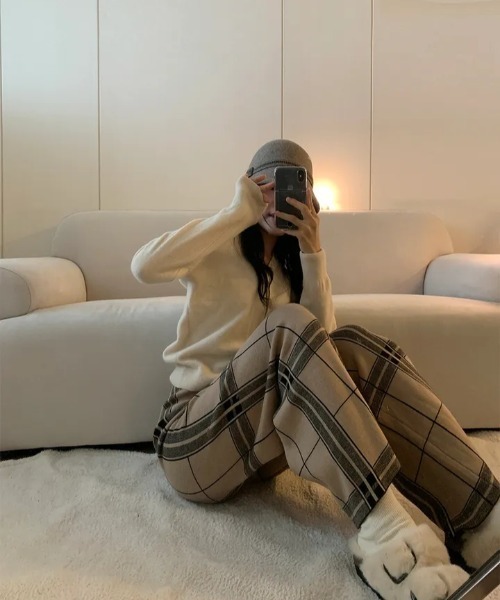 「N.s」 イージーパンツ FREE ブラック レディース_画像2