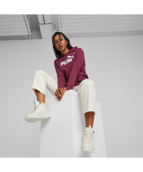 「PUMA」 ハイカットスニーカー 22.0cm オフホワイト レディース_画像8