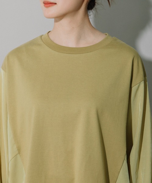 「Munich」 7分袖カットソー FREE ブラック レディース_画像5