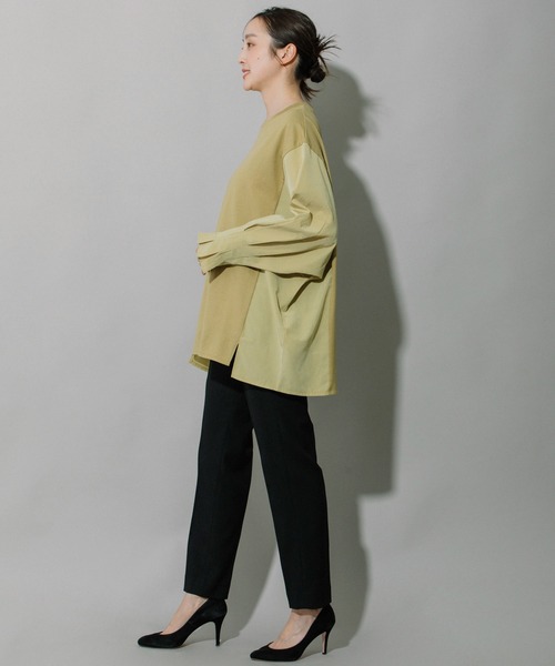 「Munich」 7分袖カットソー FREE ブラック レディース_画像7