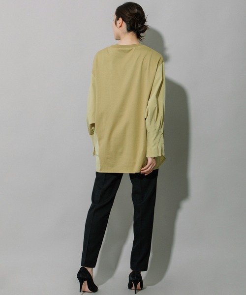 「Munich」 7分袖カットソー FREE ブラック レディース_画像9