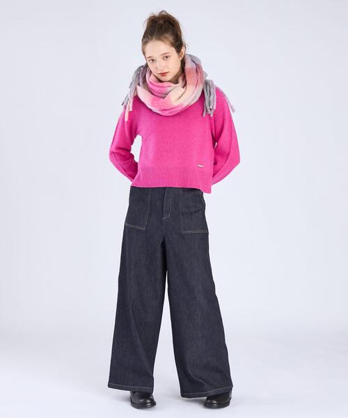 「To b. by agnes b.」 長袖ニット FREE ピンク系その他 レディースの画像
