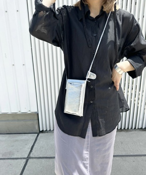 「Beau're」 ポーチ FREE シルバー レディース_画像2