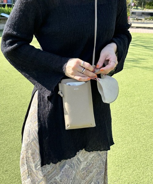 「Beau're」 ポーチ FREE シルバー レディース_画像3