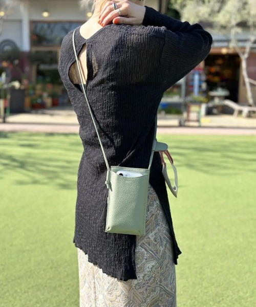 「Beau're」 ポーチ FREE シルバー レディース_画像4