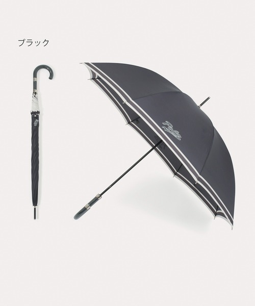 美品✨️POLO RALPH LAUREN 長傘 ブラック　ロゴ POLO RALPH LAUREN（ポロ・ラルフローレン） ラルフローレン 傘 長傘