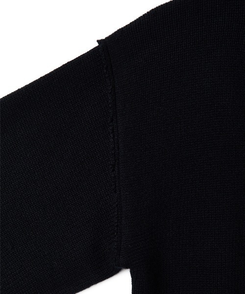 「PERVERZE」 ニットカーディガン ONE SIZE ブラック レディースの画像