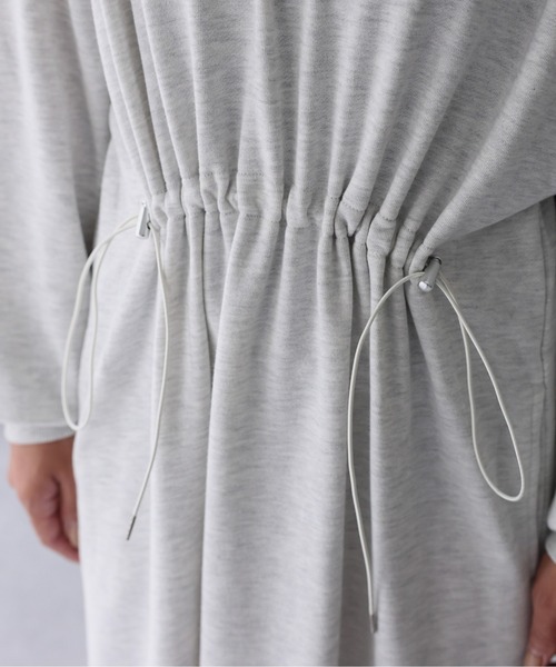 「Riberry」 長袖ワンピース FREE オートミール レディース_画像2