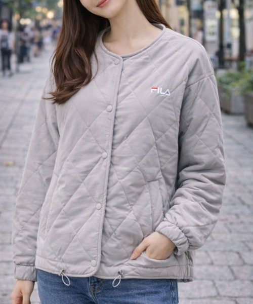 FILA（フィラ） ジャケット ノーカラージャケット FILA UVリバーシブル