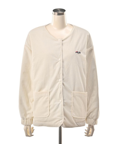 FILA（フィラ） ジャケット ノーカラージャケット FILA UVリバーシブル