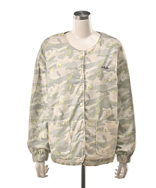 FILA（フィラ） ジャケット ノーカラージャケット FILA UVリバーシブル