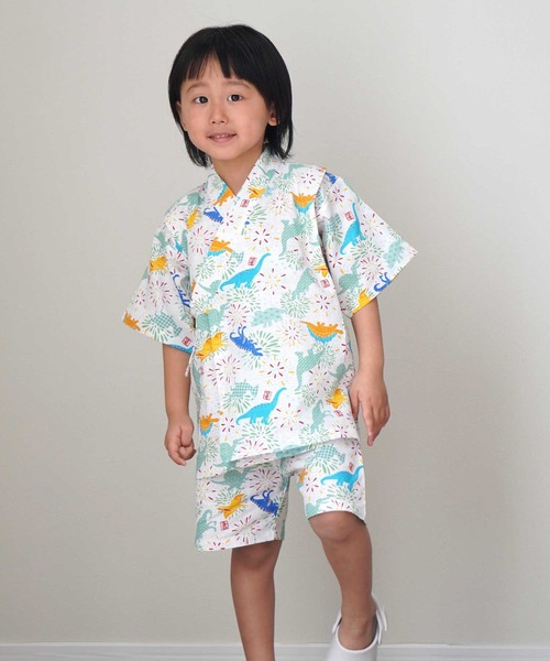SKAPE（エスケープ） 浴衣 甚平スーツ キッズ 子供 男の子 : ZOZOTOWN