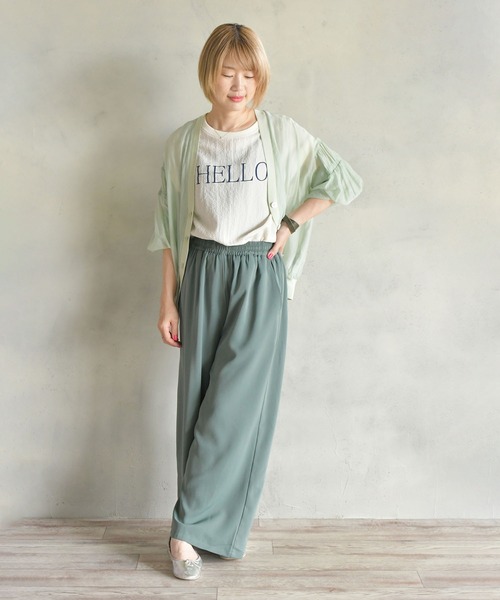 「BITTOKO」 パンツ FREE グレー レディース_画像4