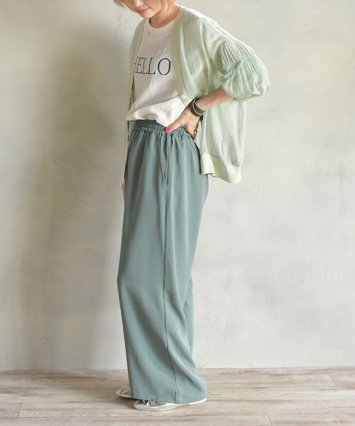 「BITTOKO」 パンツ FREE グレー レディース_画像5