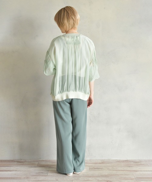 「BITTOKO」 パンツ FREE グレー レディース_画像7