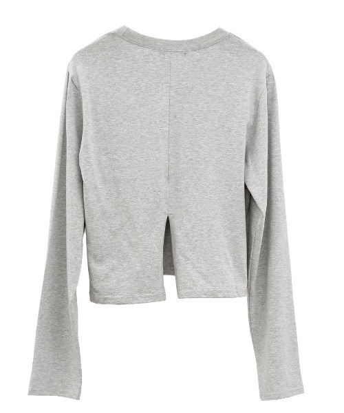 「ISOOK」 長袖カットソー FREE ホワイト レディース_画像3