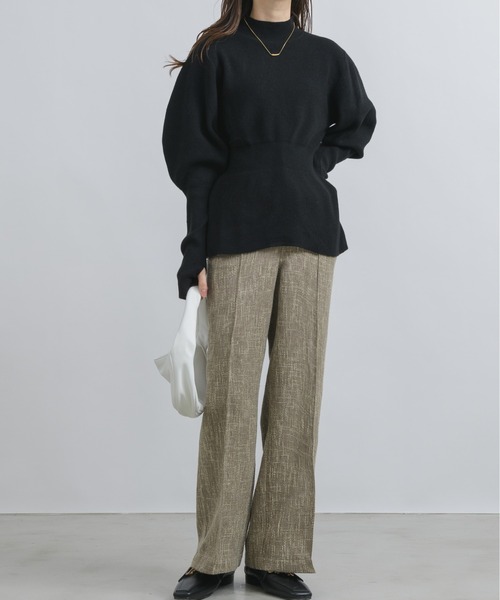 「NEUNA」 パンツ SMALL ブラック レディース_画像2