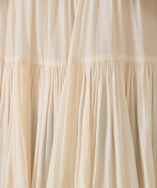 「qualite」 長袖ブラウス フリー オフホワイト レディース_画像8