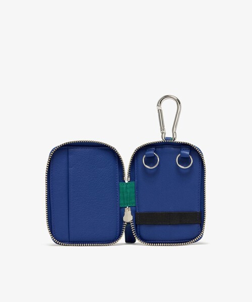 「LACOSTE」 キーケース FREE ブルー メンズの画像