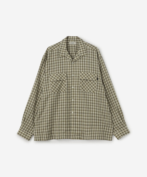 SEDAN ALL-PURPOSE シャツ | チェック オープンカラーシャツ MEN